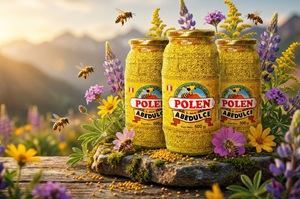 Miel de polen